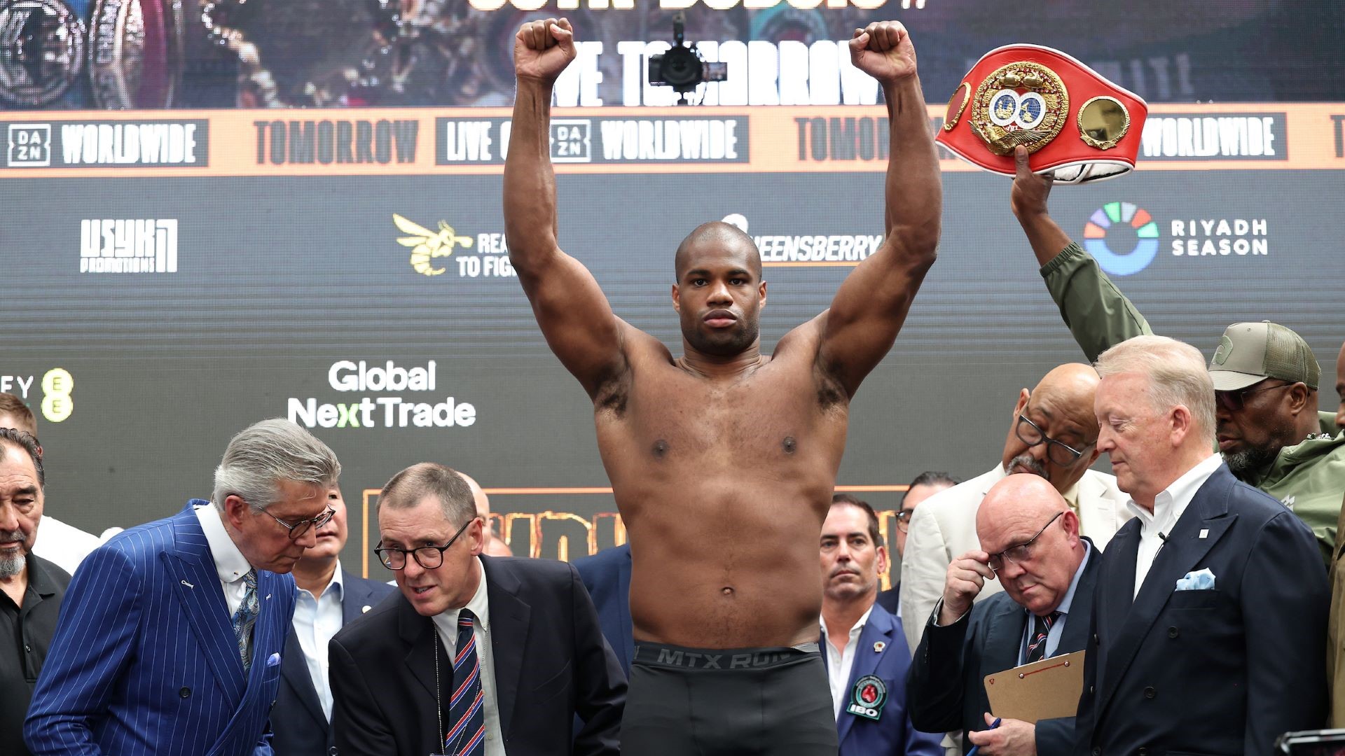 Daniel Dubois Weigh-In July 2025