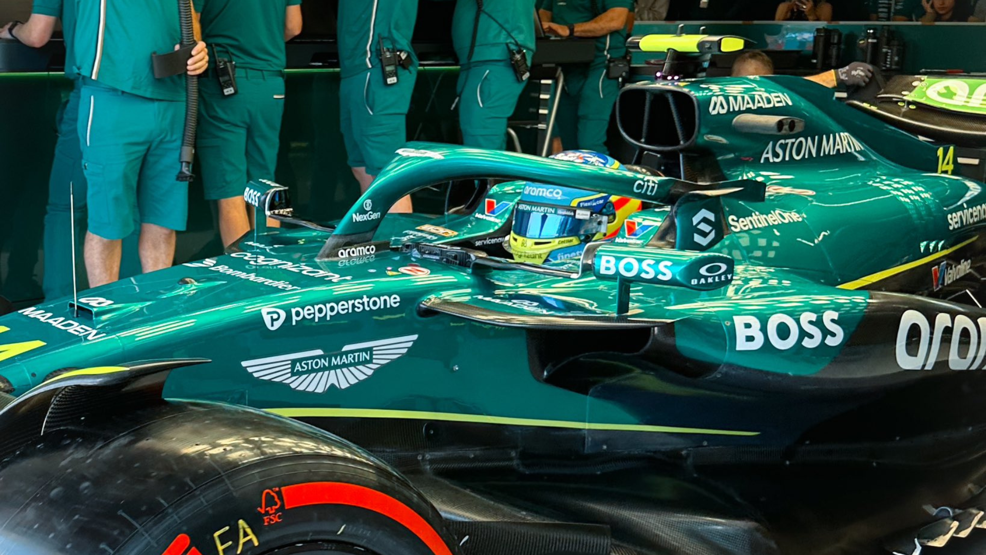 Fernando Alonso Aston Martin