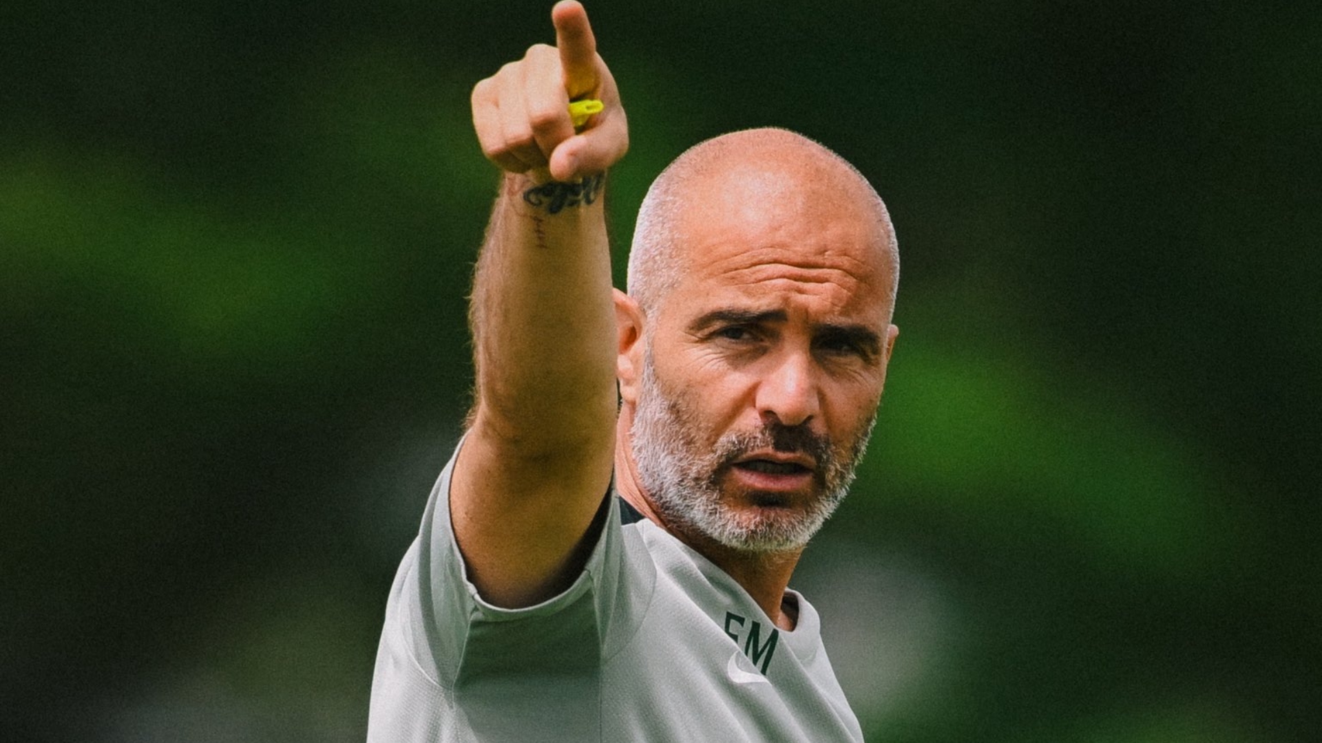 Enzo Maresca entrenamiento