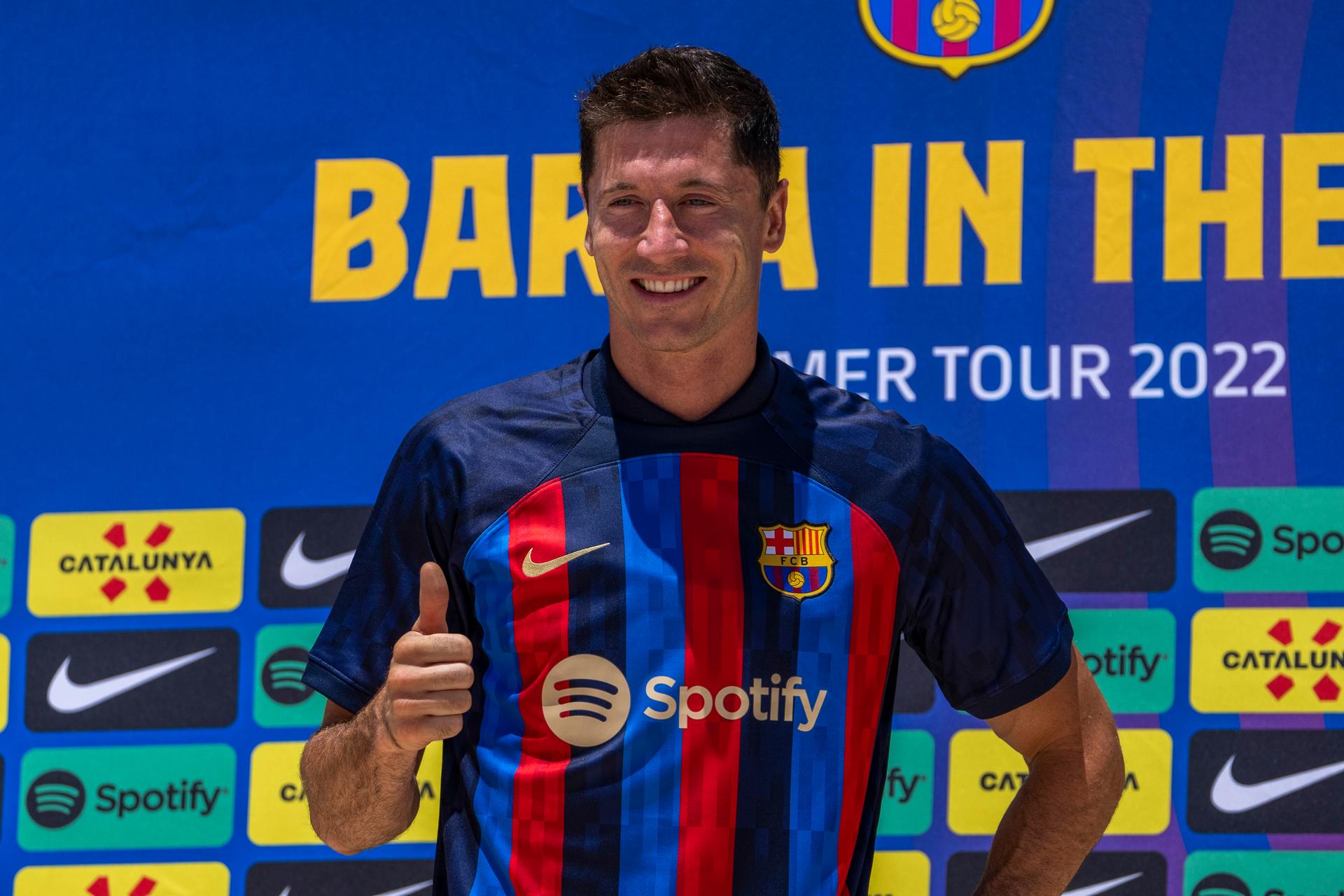Robert Lewandowski FC Barcelona