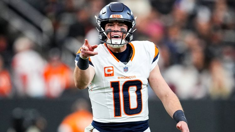 Bo Nix Denver Broncos 16x9