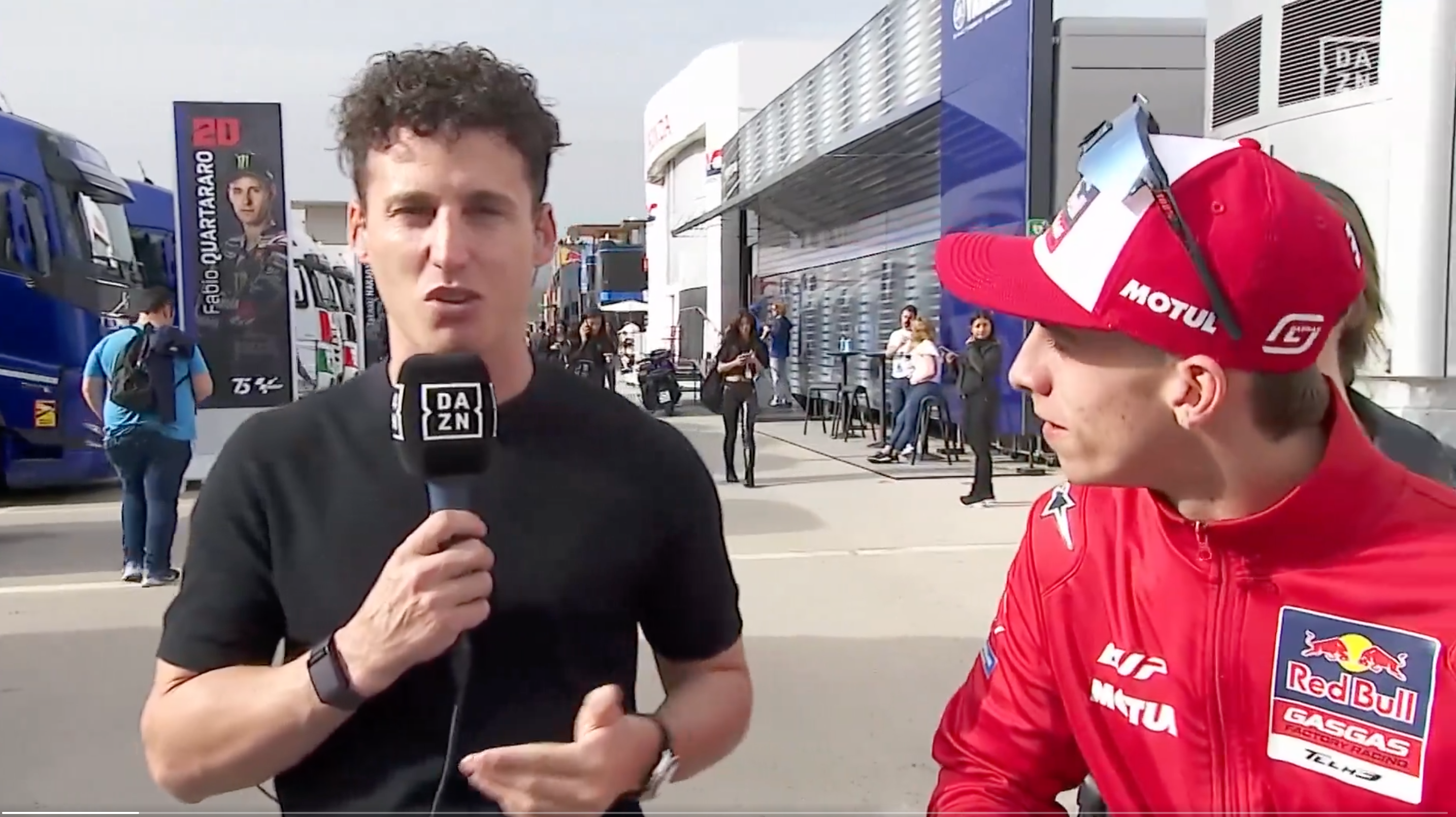 Pol Espargaró y Pedro Acosta