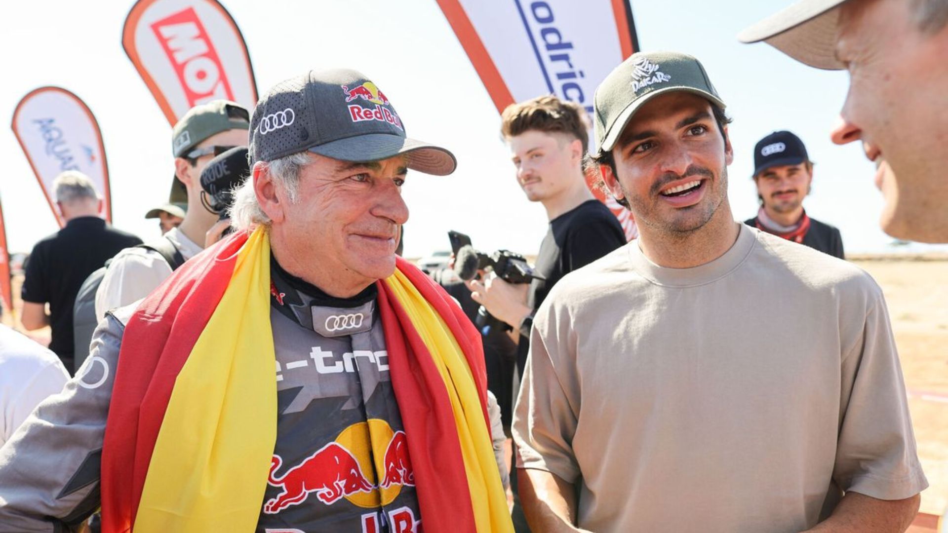 Carlos Sainz, padre, hijo, Dakar
