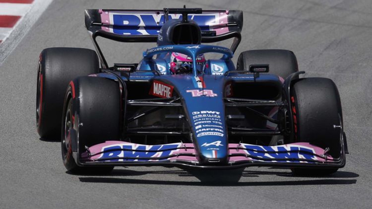 Fernando Alonso, Gran Premio de España, circuit de barcelona-catalunya, 22 mayo 2022, f1, Alpine Formula 1 Team