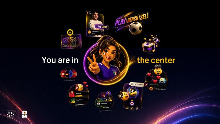 DAZN World Cup features - fanzone