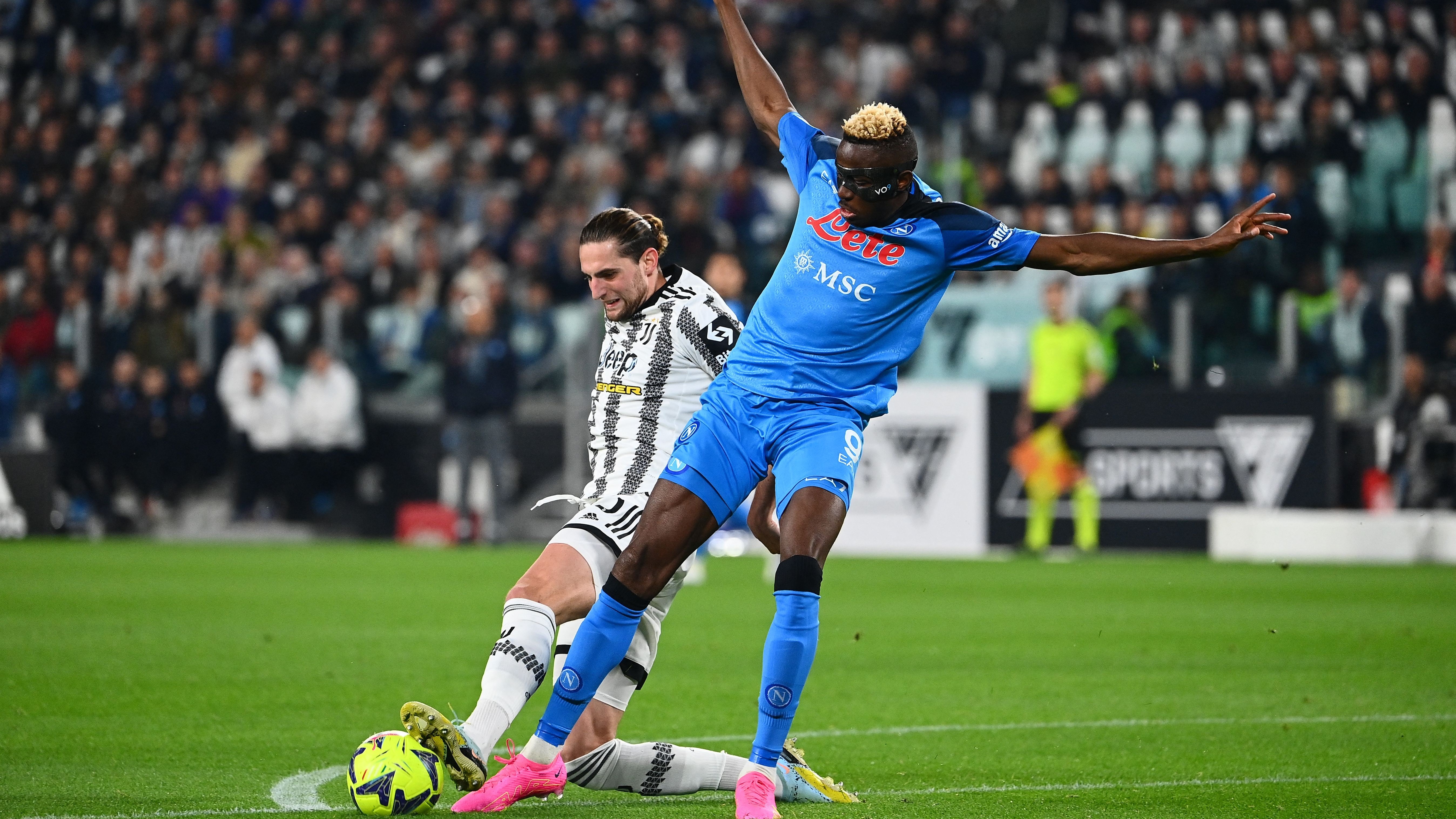 Juventus Napoli Rabiot Osimhen