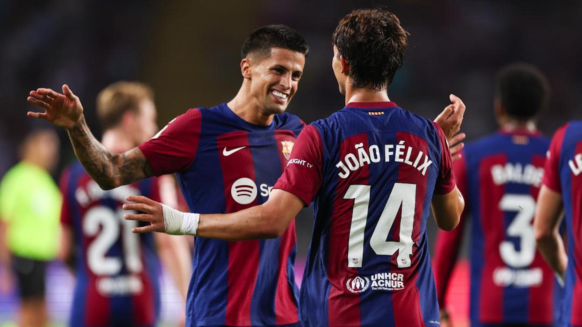 Joao Felix Joao Cancelo Barcelona