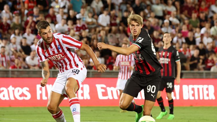 Charles De Ketelaere, Milan, DAZN Italia 2021-2022