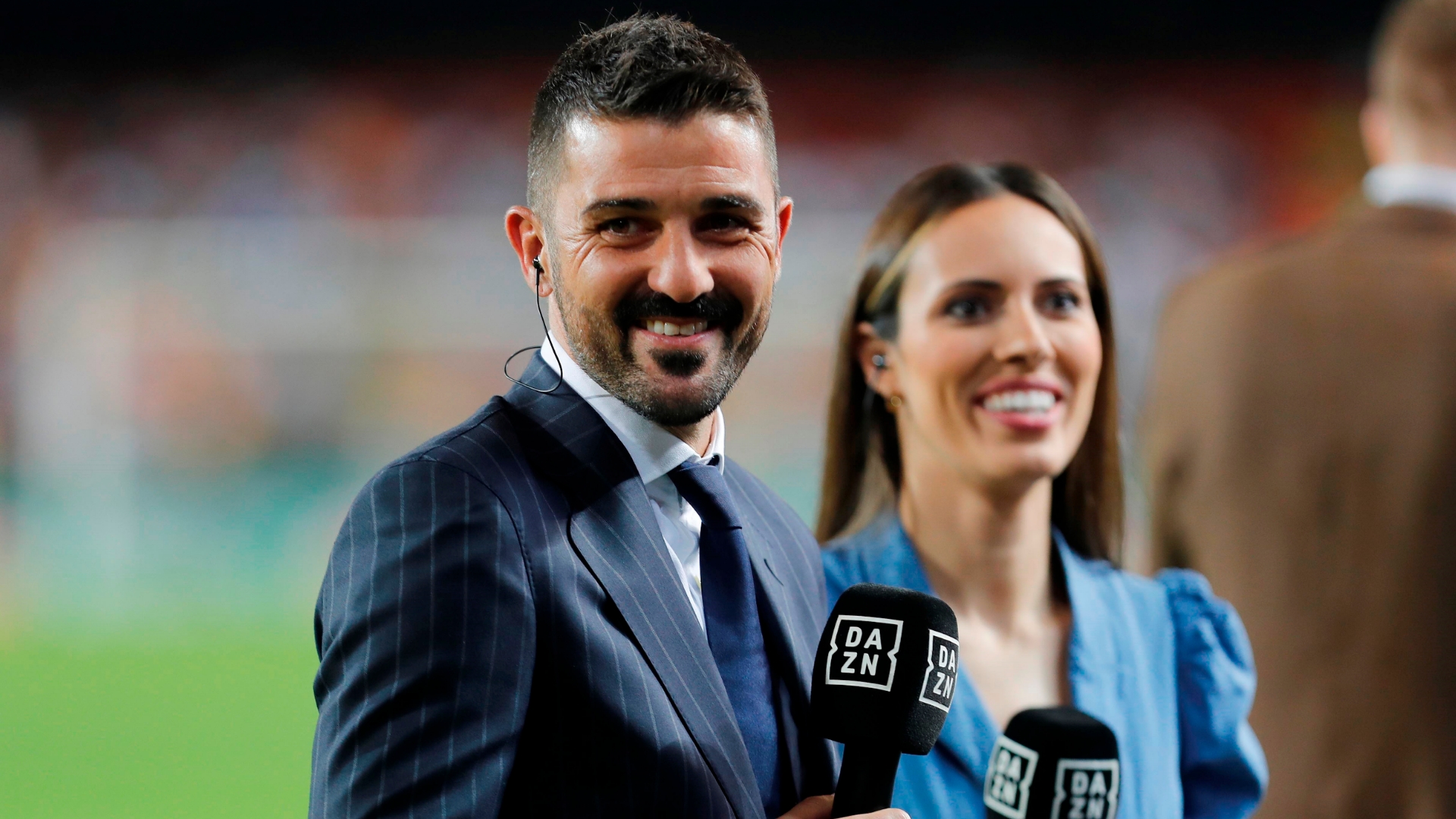 David Villa Sandra Díaz