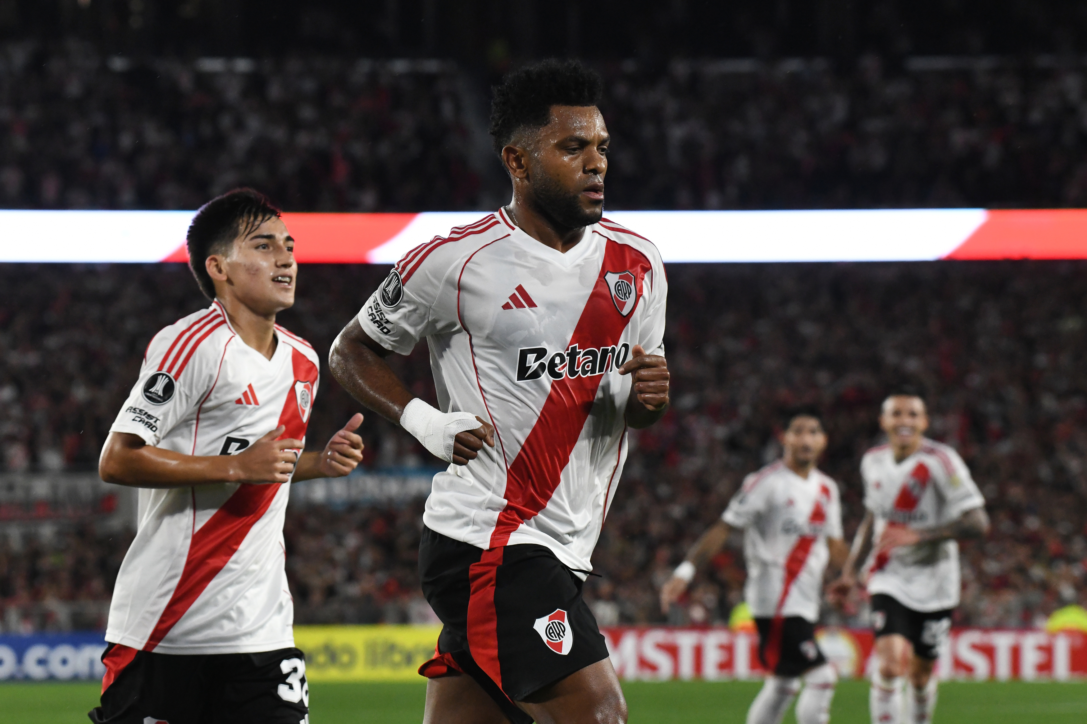 Miguel Borja, giocatore del River Plate