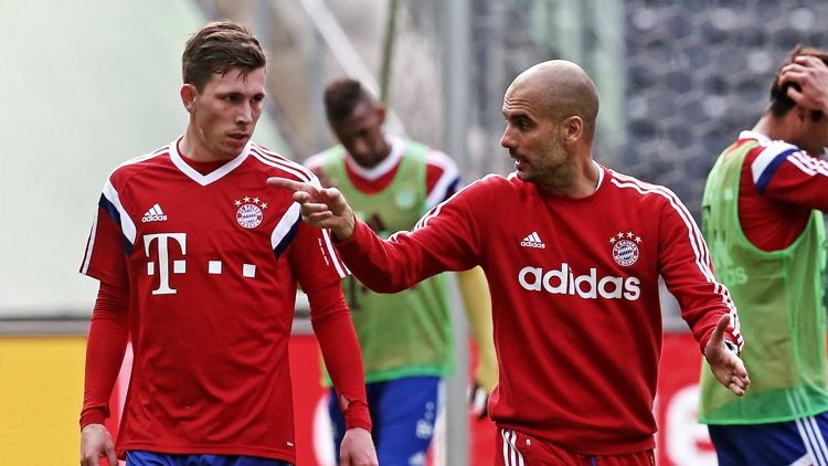 2014-05-16-hojbjerg-guardiola-bayern