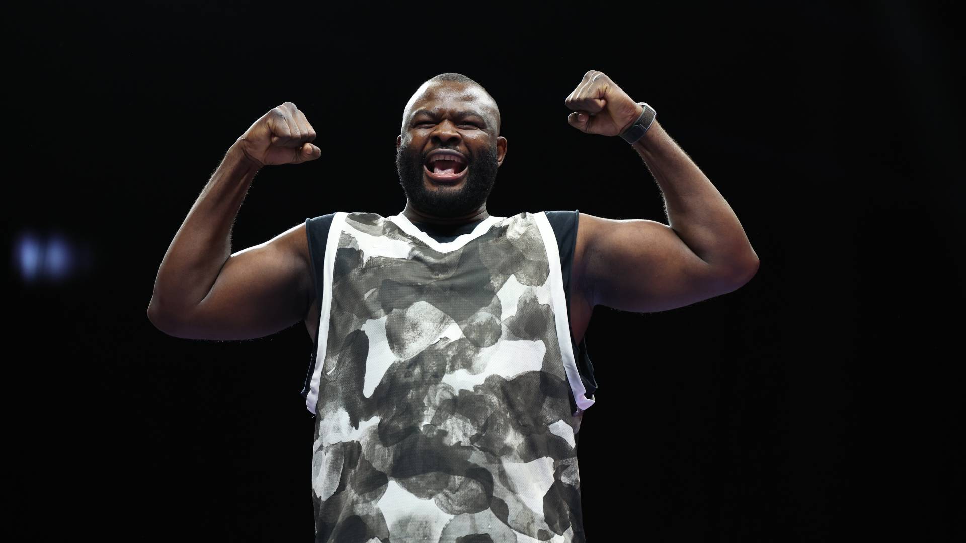 Martin Bakole media workout_30042025