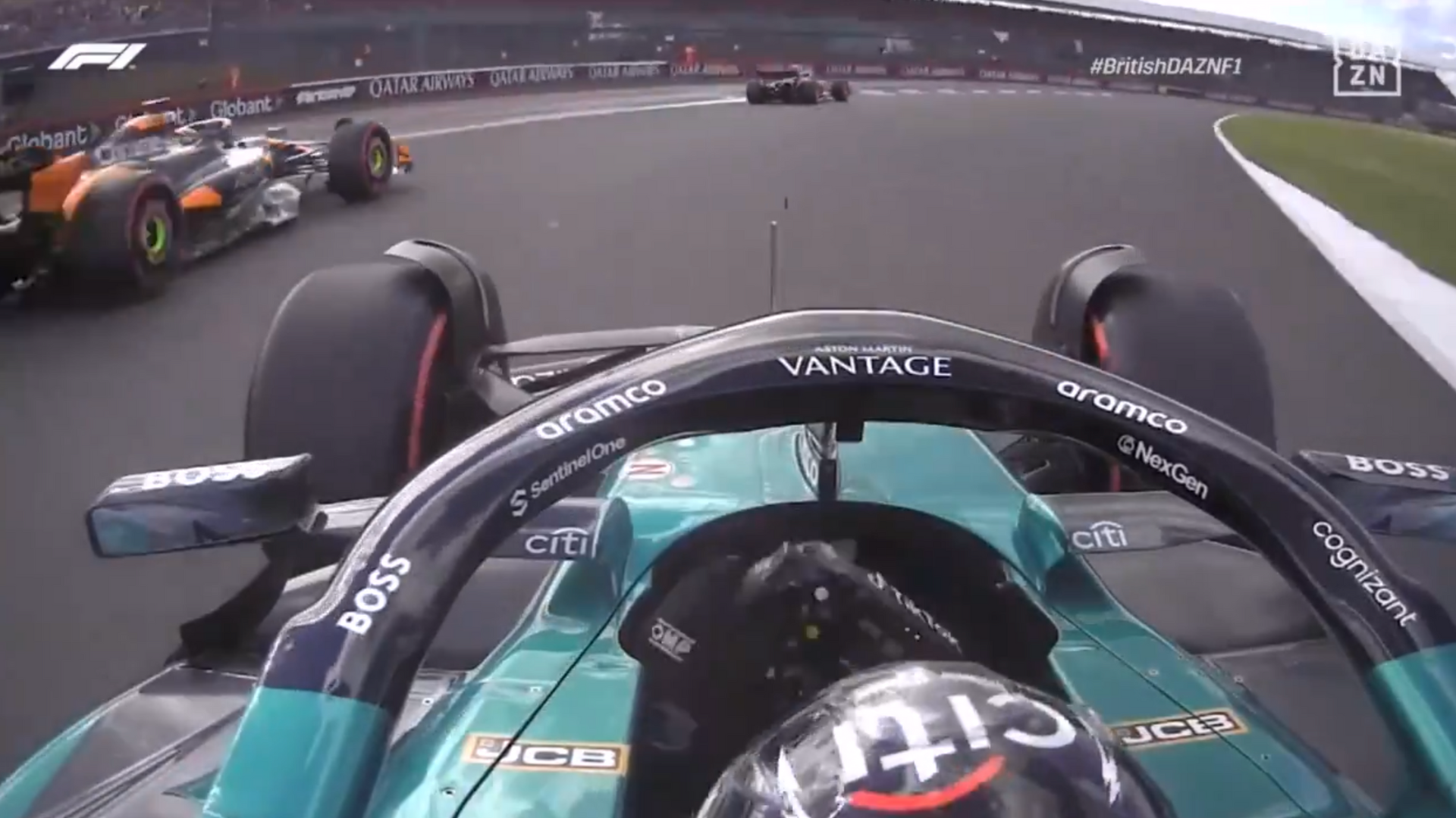 Fernando Alonso, Sainz, Piastri, GP Gran Bretaña