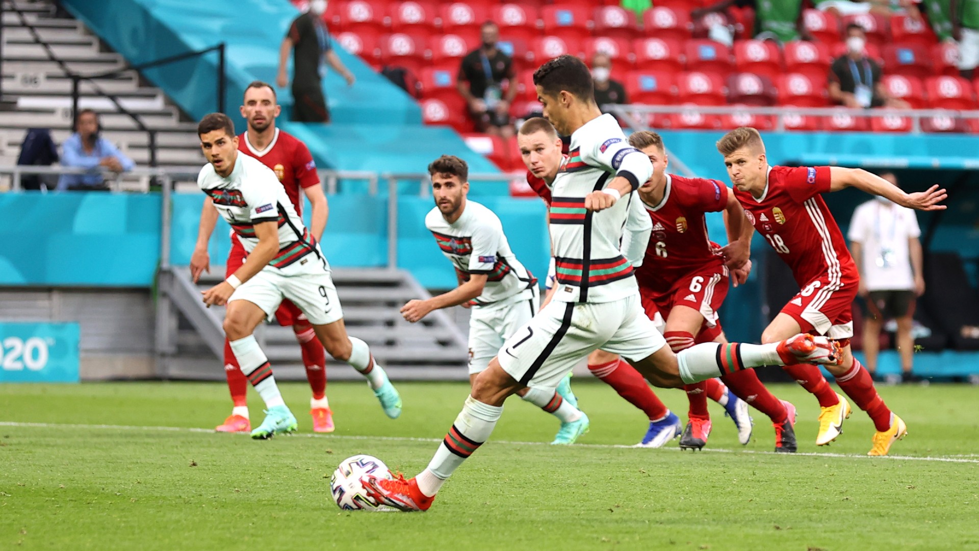 Cristiano Ronaldo Portugal Ungarn EURO 2020 15062021