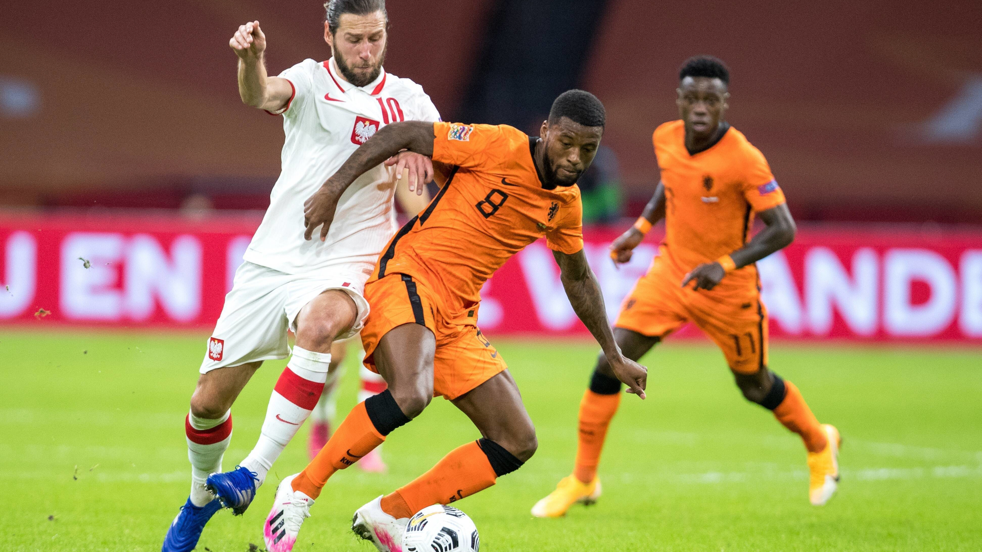 ONLY GERMANY Niederlande vs. Polen Grzegorz Krychowiak Georginio Wijnaldum 04092020