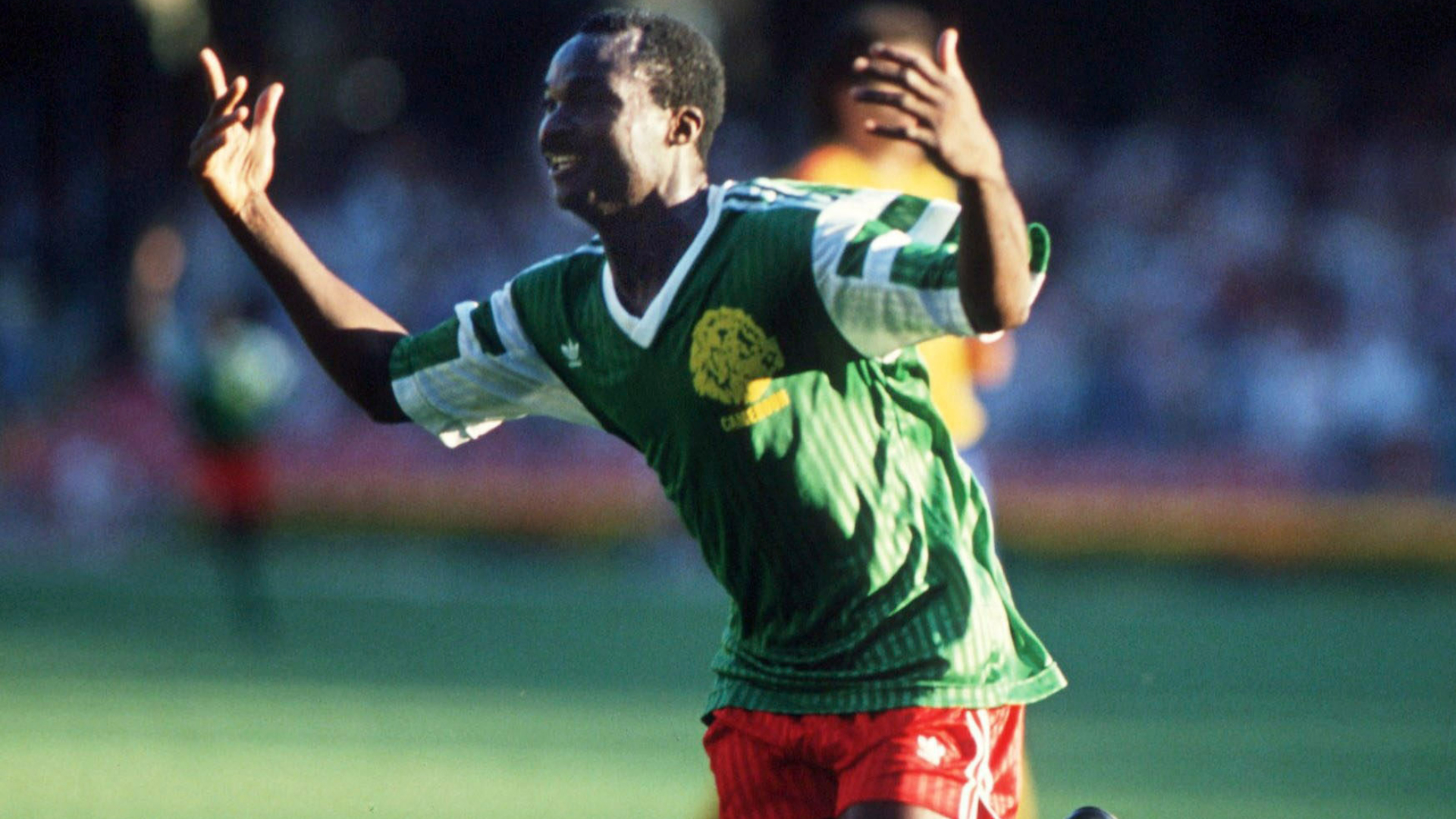 Roger Milla, Camerún, Mundial 1990
