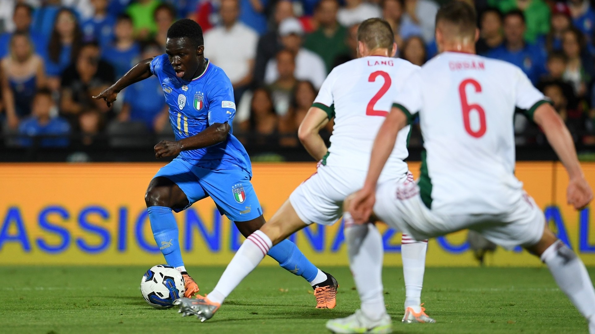 Gnonto Italia Ungheria