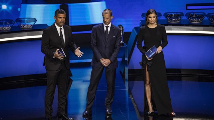 Ceferin, presidente UEFA, DAZN Italia