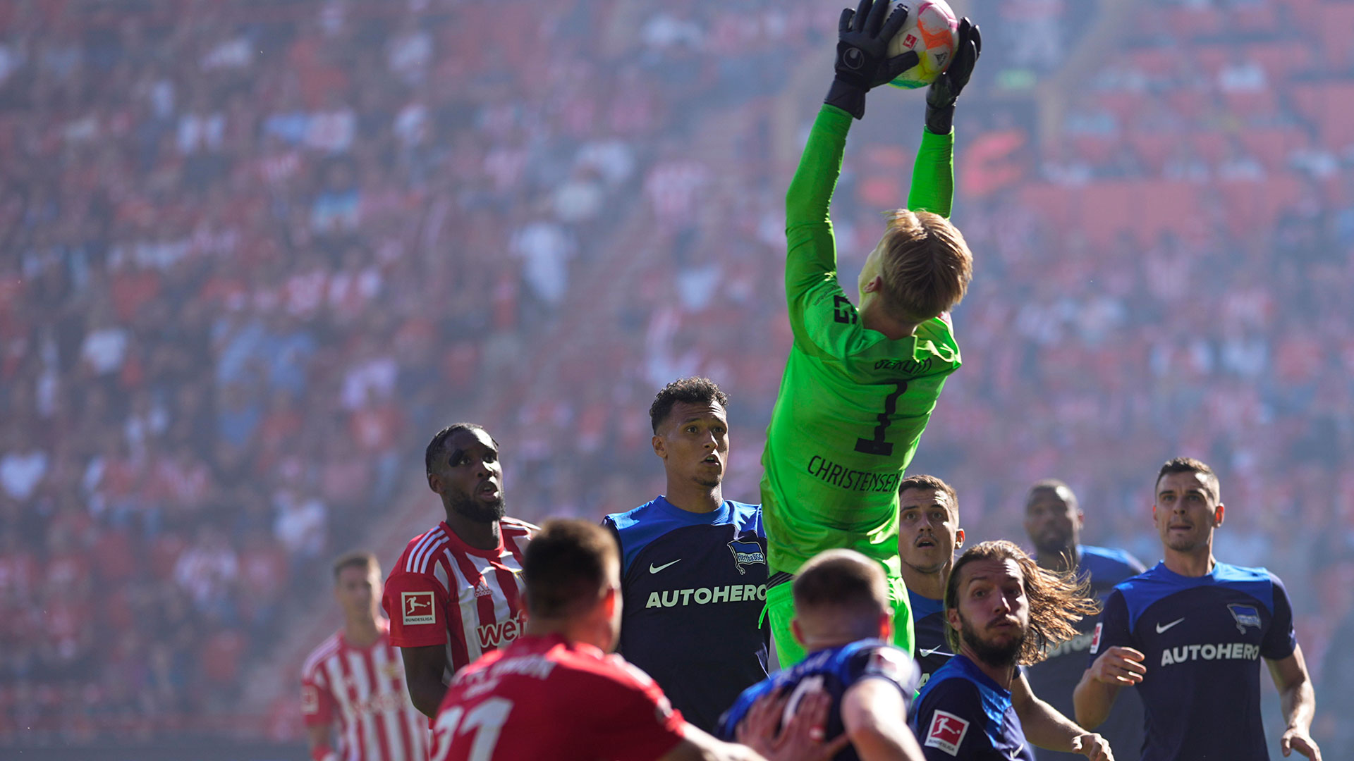 Hertha BSC Union Berlin Bundesliga Oliver Christensen 06082022