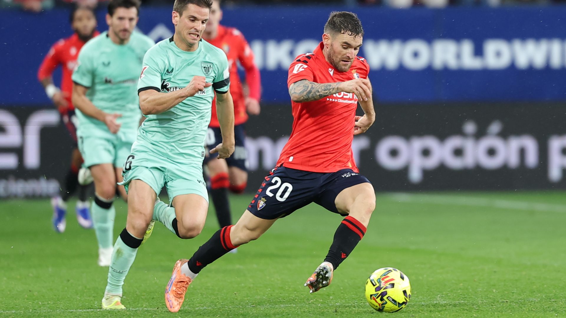 Osasuna, De Galarreta, Javi Galán