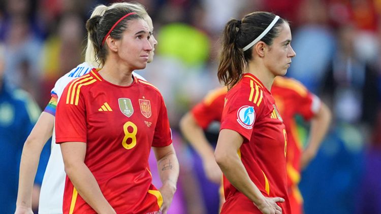 Aitana Bonmatí, Mariona Caldentey, España vs Inglaterrera, Spain, England
