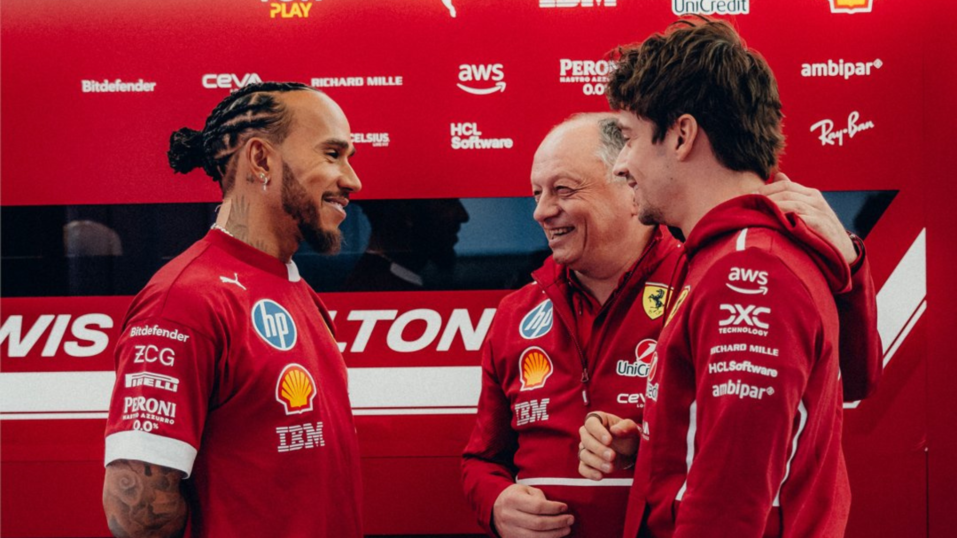 Ferrari, F1, Charles Leclerc, Lewis Hamilton, Fred Vasseur