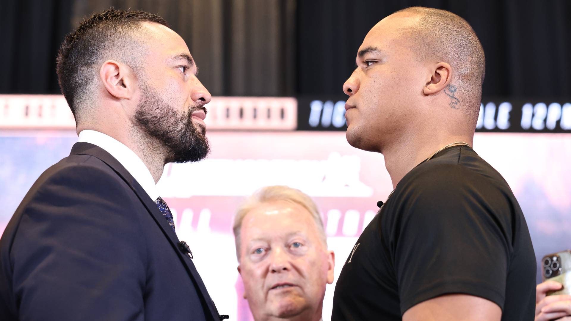 Joseph Parker and Fabio Wardley face off at launch press conference_09092025