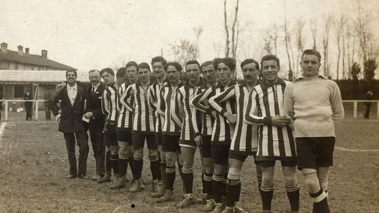 Formazione dell'Atalanta nella stagione 1913/1914