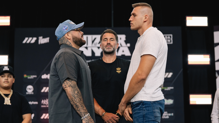 Andy Ruiz, Damian Knyba on the mark ahead of 'The Fight' headliner