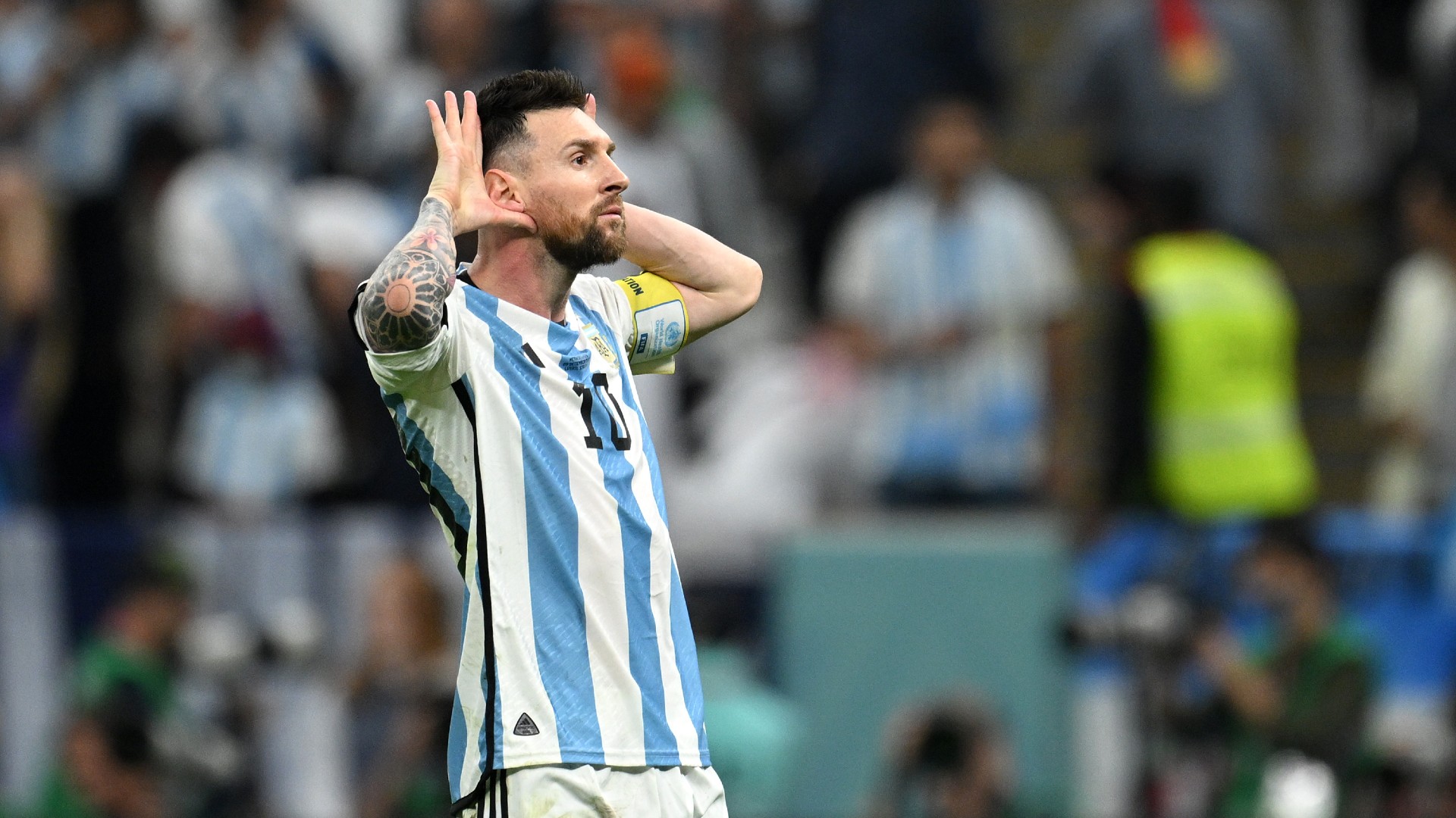 Lionel Messi Argentinien Nationalmannschaft Weltmeisterschaft Katar 2022 09122022
