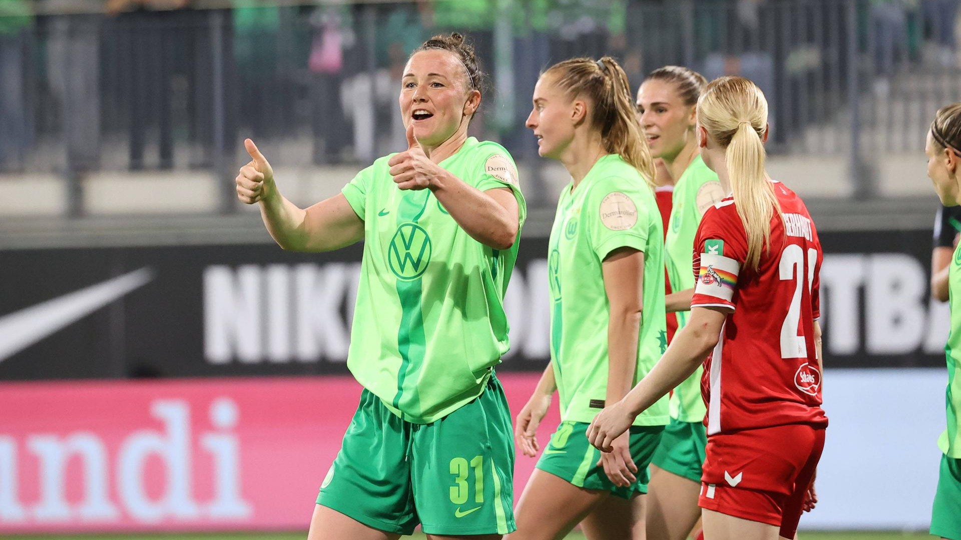 VfL Wolfsburg Marina Hegering Frauen-Bundesliga 22092024