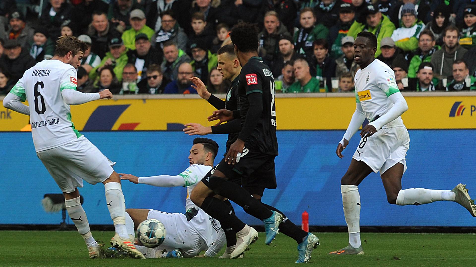 Borussia Mönchengladbach Werder Bremen Hinspiel Saison 2019/20