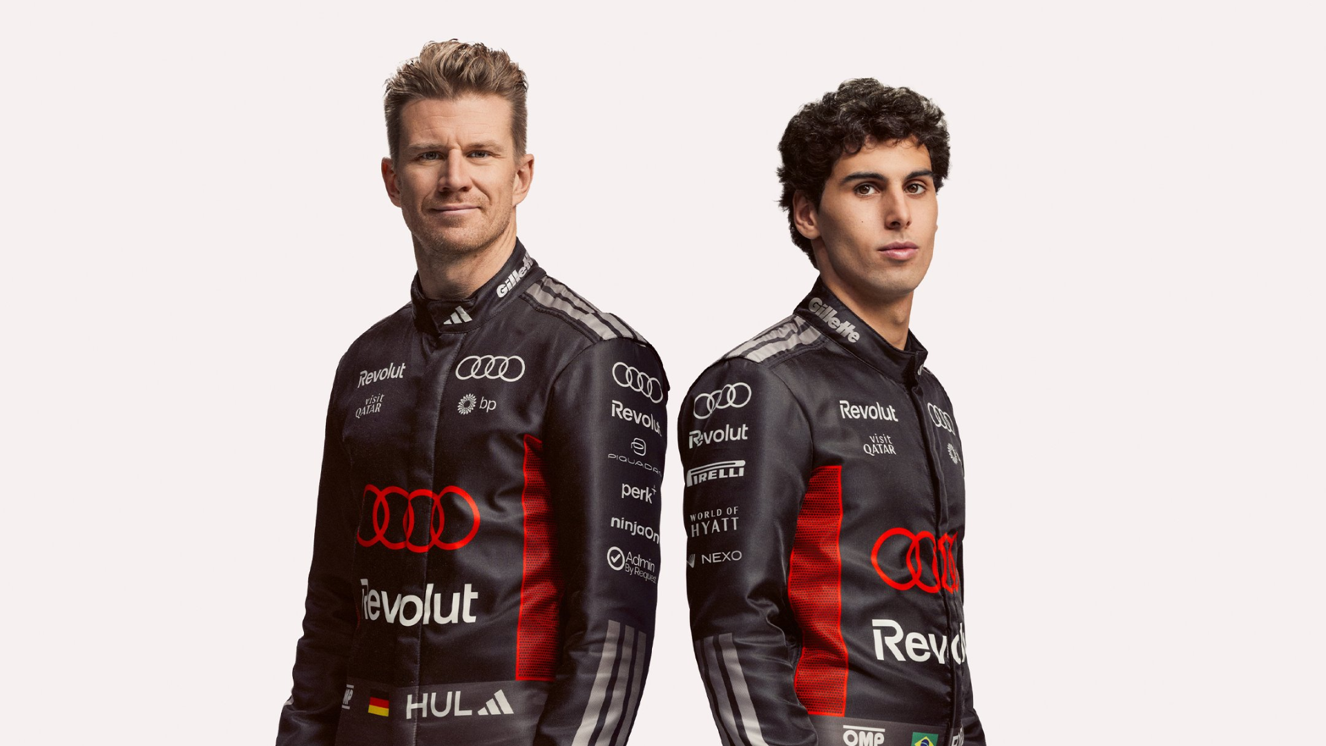 Audi F1 Gabriel Bortoleto Nico Hulkenberg