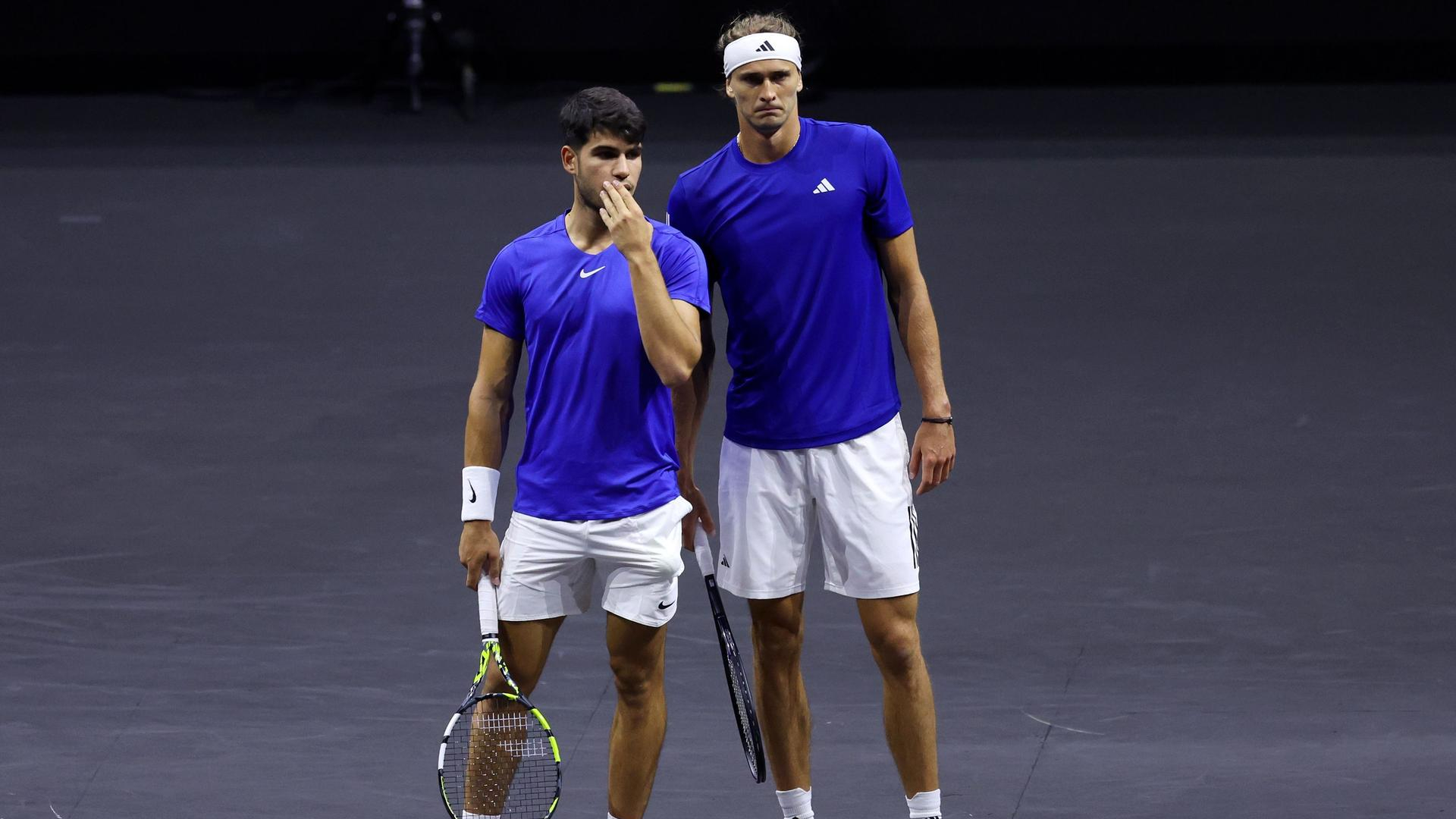 Alexander Zverev Carlos Alcaraz Laver Cup 2024