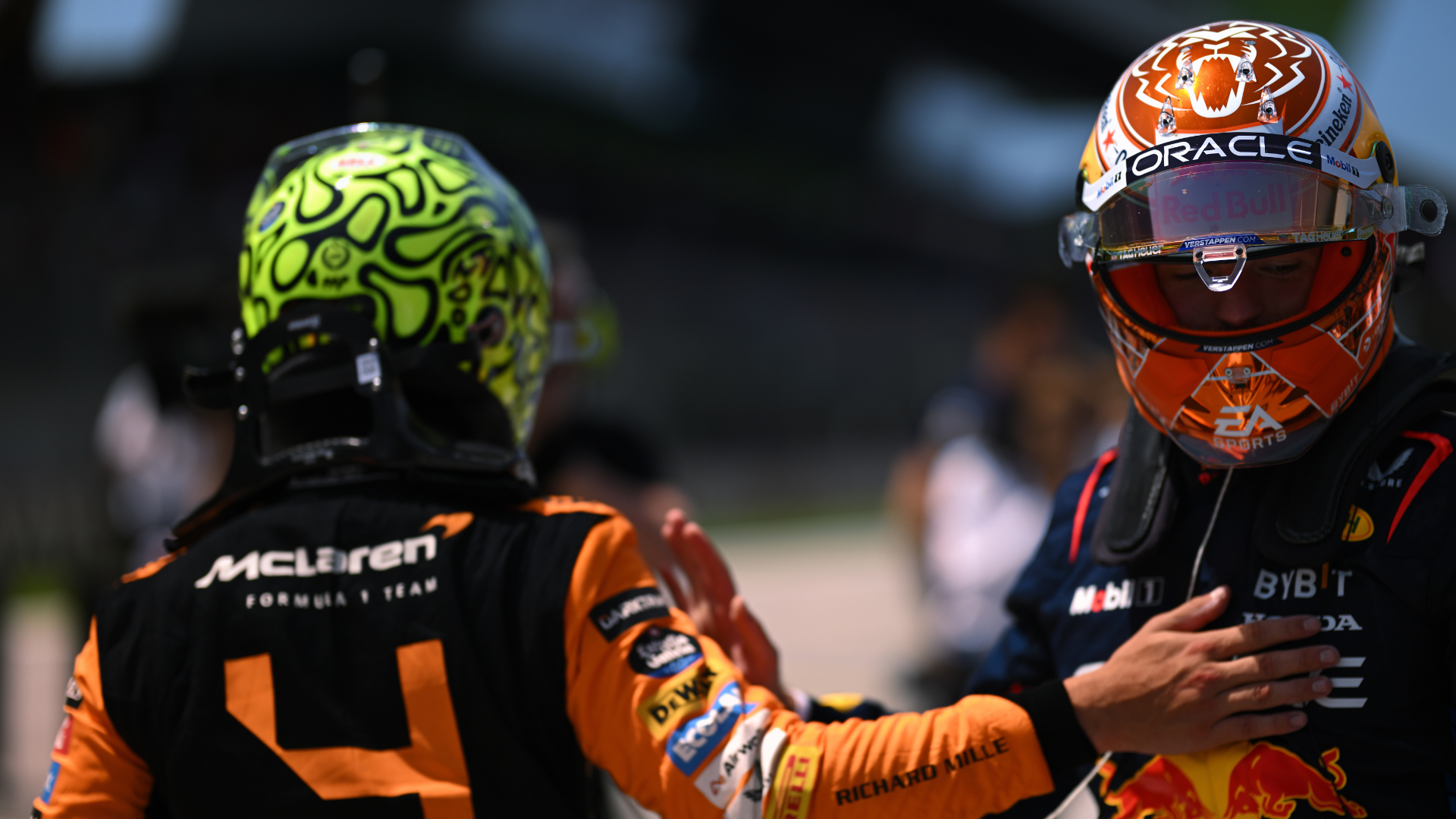 Max Verstappen, Lando Norris, F1