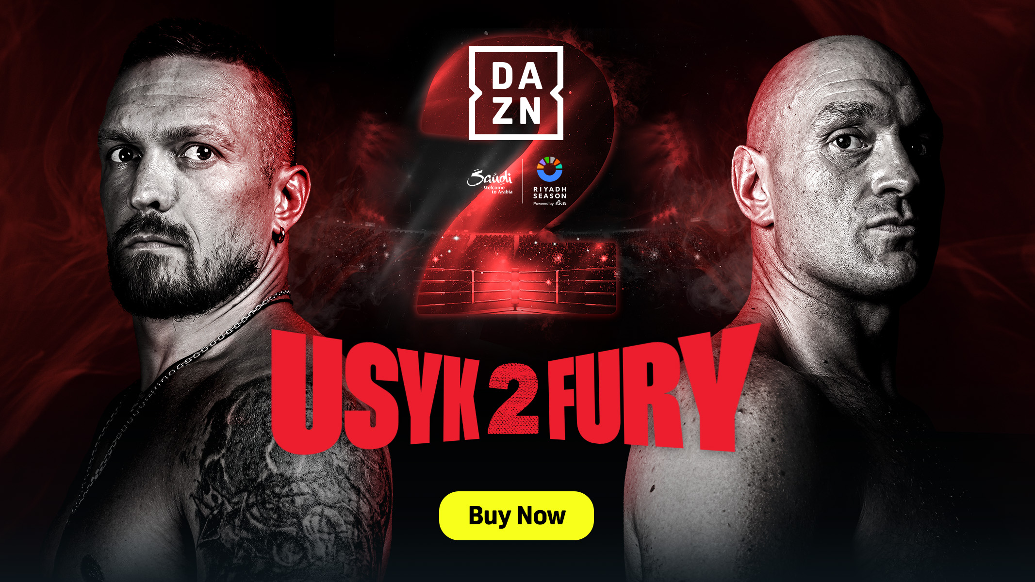 Usyk v Fury 2 - Buy now