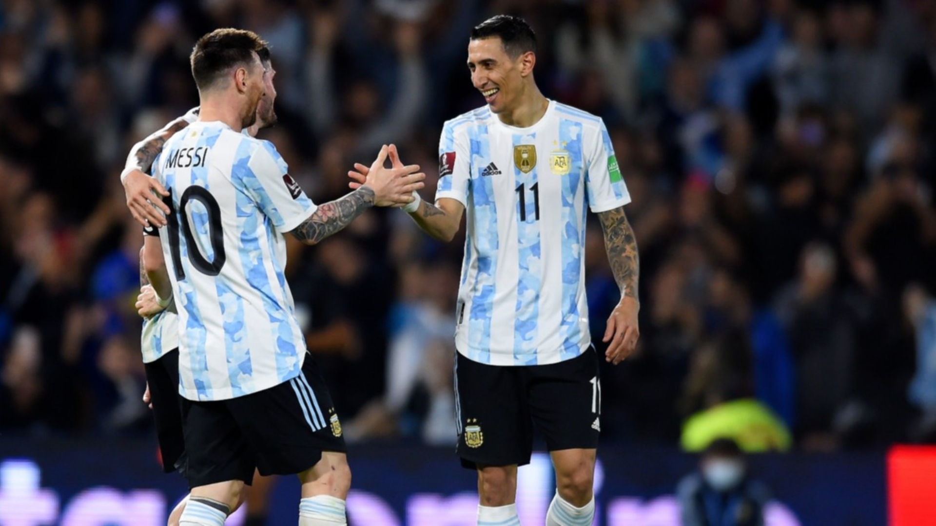 Di María y Messi argentina