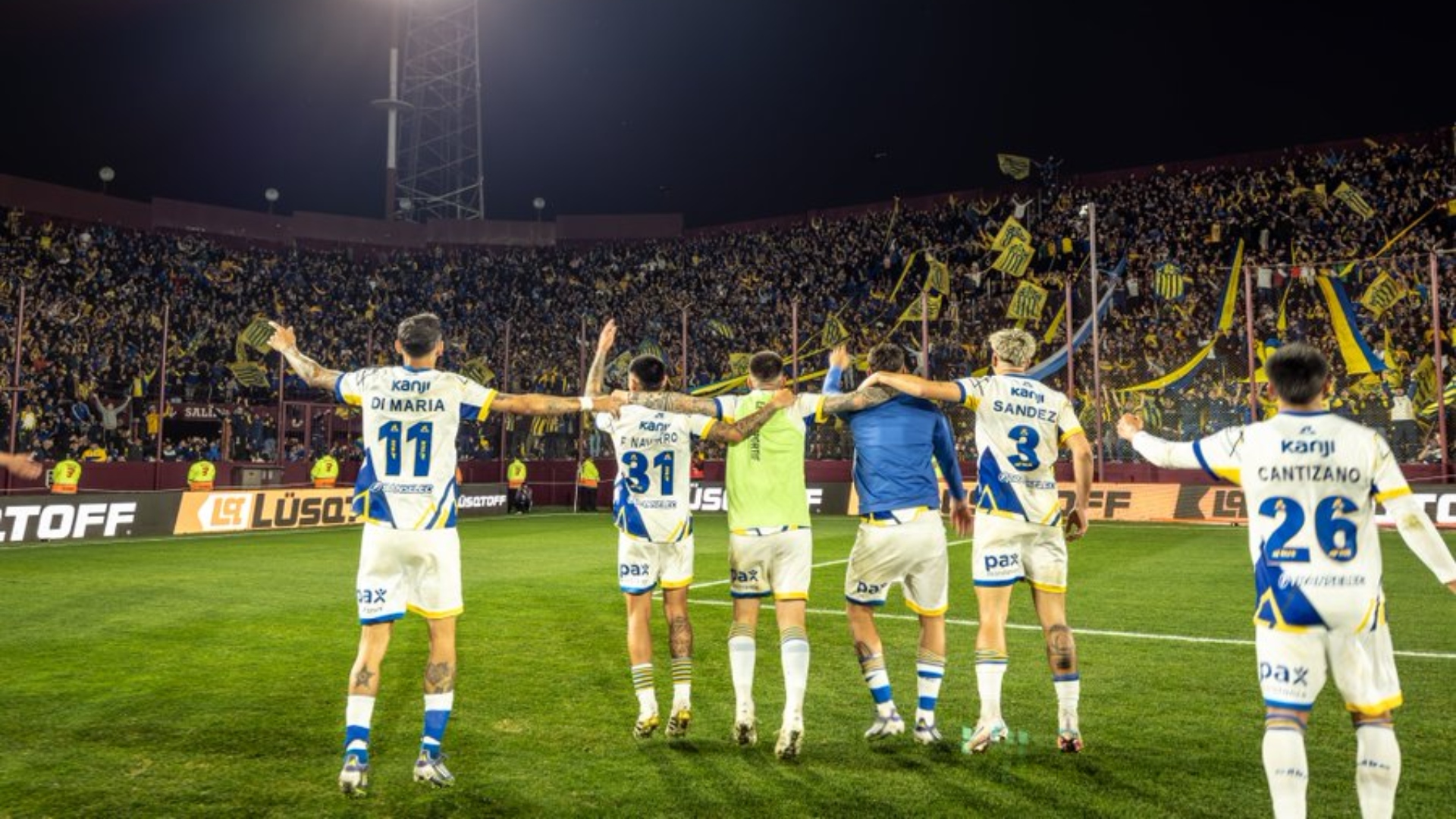 Rosario Central festejo victoria