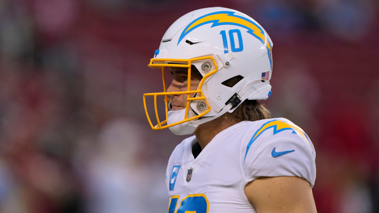 Los Angeles Chargers NFL Justin Herbert DAZN