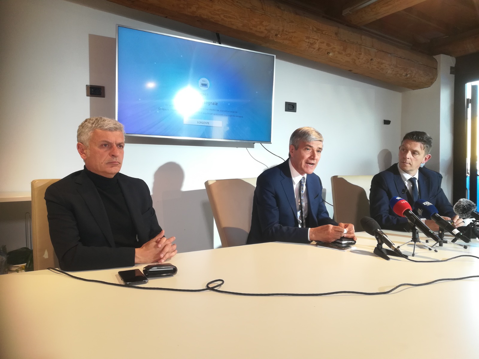Trentalange e Rocchi, conferenza stampa Aia, 27 marzo 2022, DAZN Italia