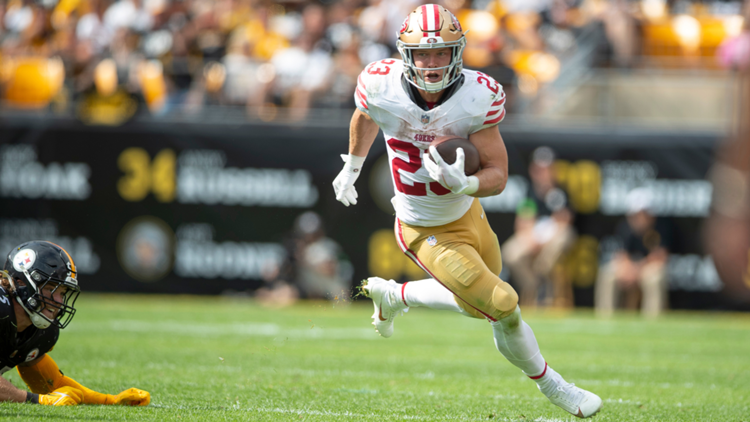 Christian McCaffrey San Francisco 49ers NFL