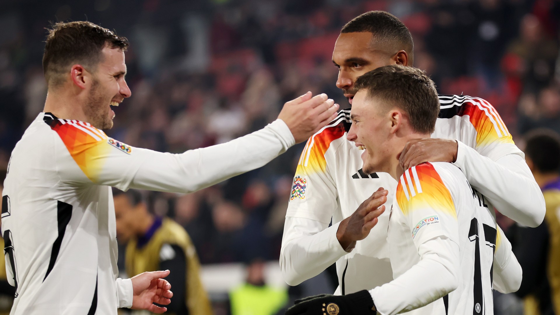 Florian Wirtz Pascal Groß Jonathan Tah UEFA Nations League Deutschland DFB 1612024