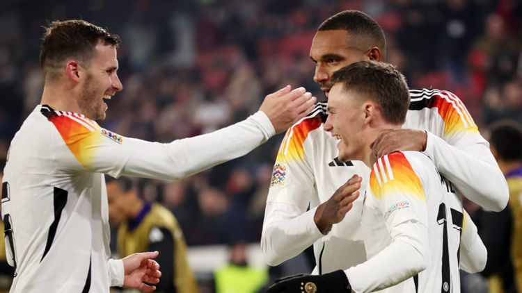 Florian Wirtz Pascal Groß Jonathan Tah UEFA Nations League Deutschland DFB 1612024