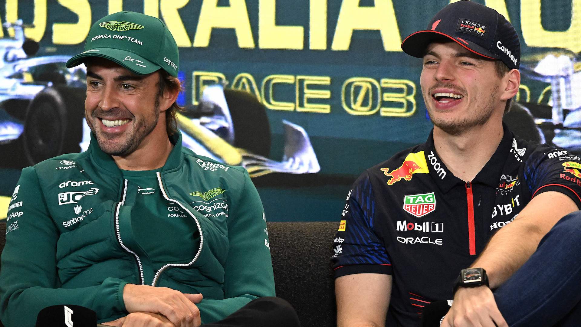 Fernando Alonso, Aston Martin, Max Verstappen, Red Bull, F1