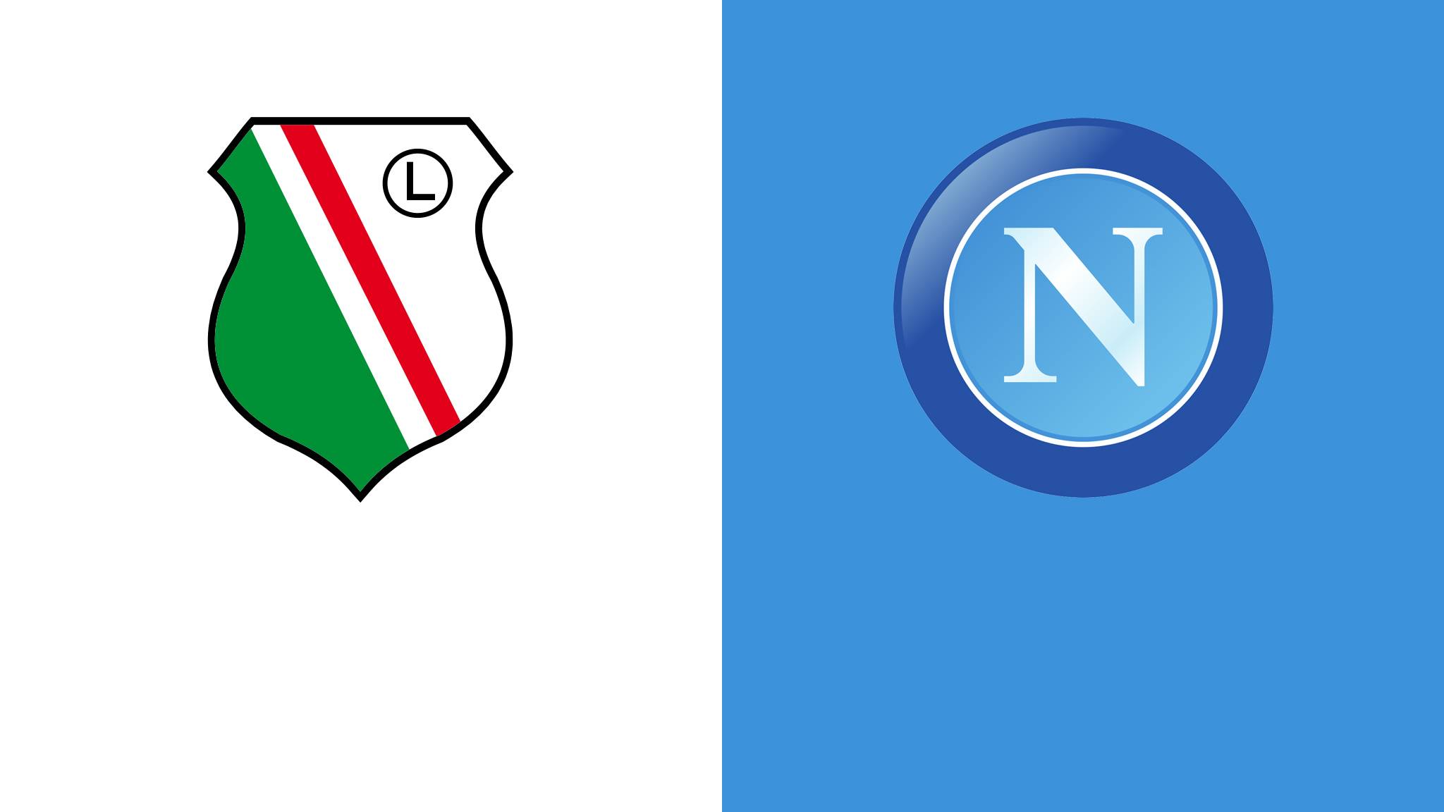 Copertina Legia Varsavia-Napoli DAZN