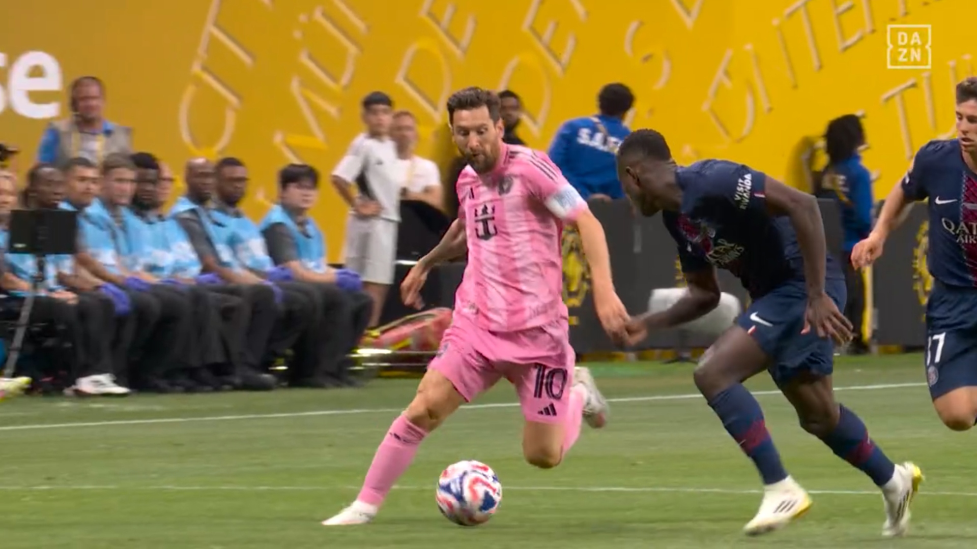 Messi contra PSG carrera