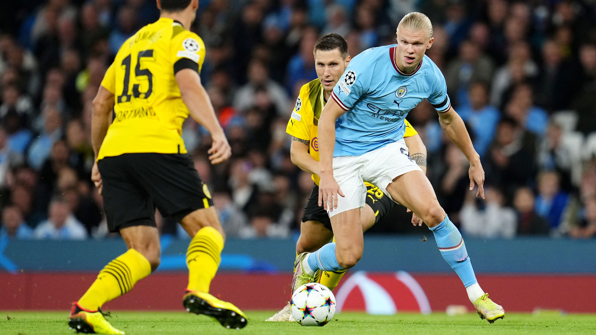 Erling Haaland Manchester City BVB Borussia Dortmund Champions League 14092022