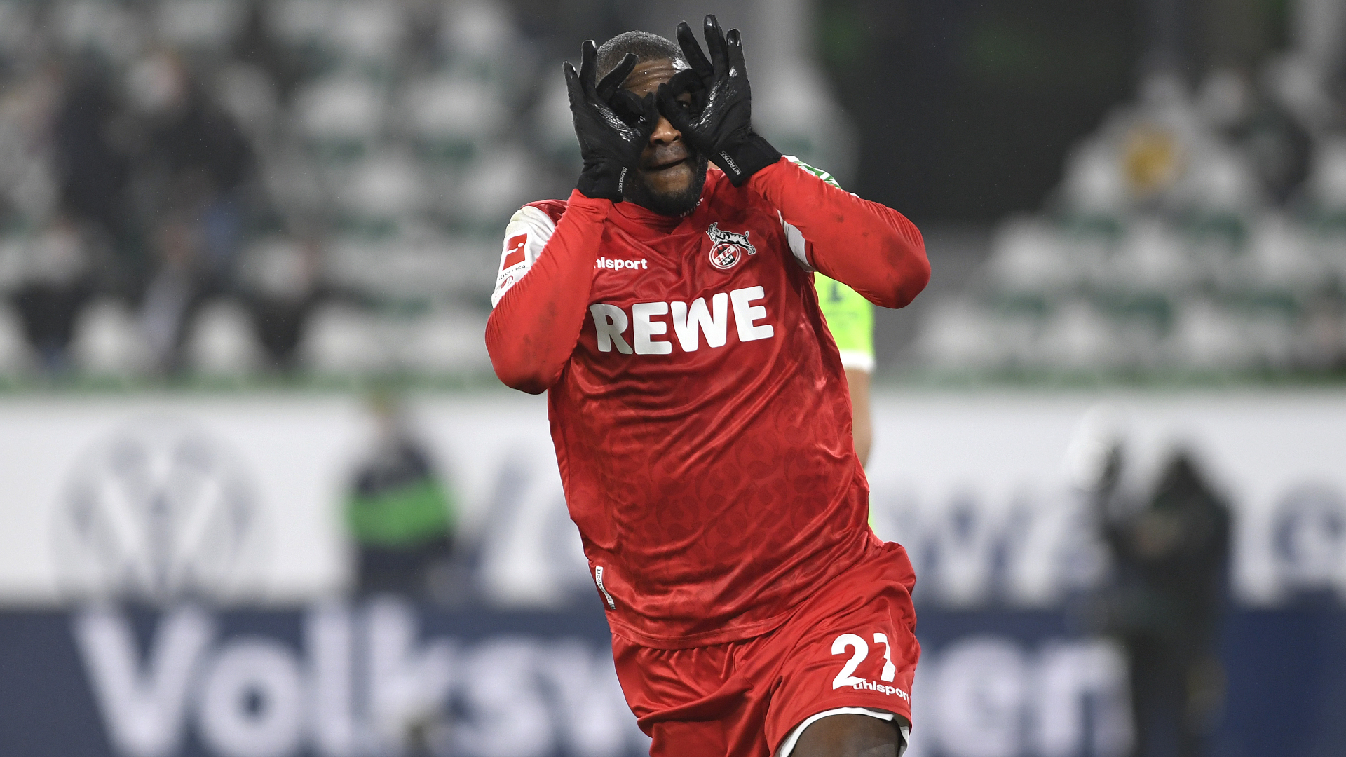 Anthony Modeste 1. FC Köln Bundesliga vs. VfL Wolfsburg 14122021