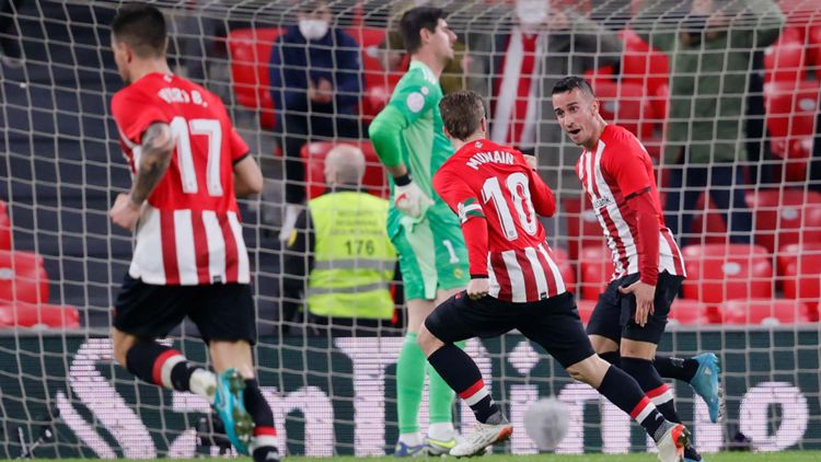 Athletic Club vs Real Madrid, Alex Berenguer, 3 febrero 2022, Copa del Rey