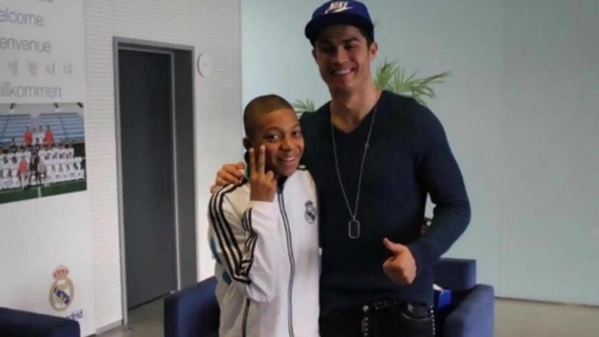 Mbappé, Cristiano Ronaldo, 2012
